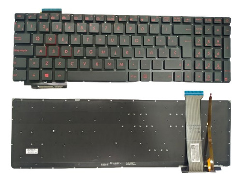 Teclado Original Para Asus Rog N751 N751j N751jk N751jx Sp