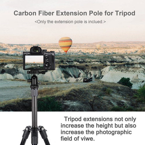 Barra De Extensión Universal TriPod Exterder De Fibra De Car