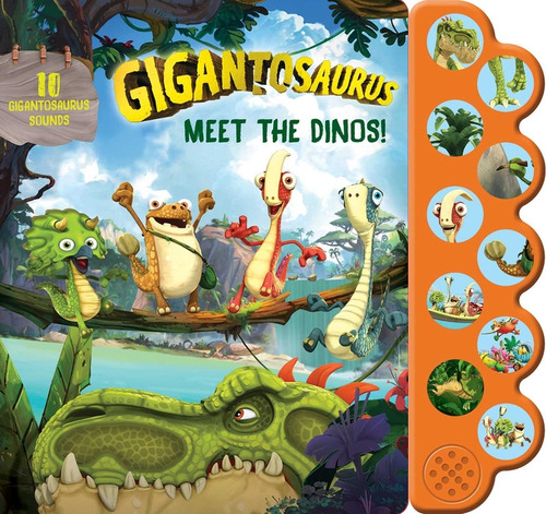Gigantosaurus Meet The Dinos, De Studio Fun International. Editorial Printers Row En Inglés, 2023