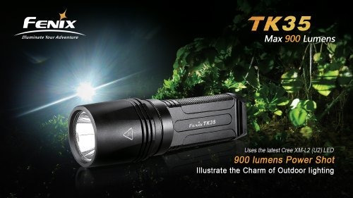 Fenix Tk35 Xm-l2 U2 Linterna Led Táctica De 900 Lúmenes Co