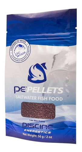 Pe Pellets Piscine Alimento Peces Agua Salada 2oz