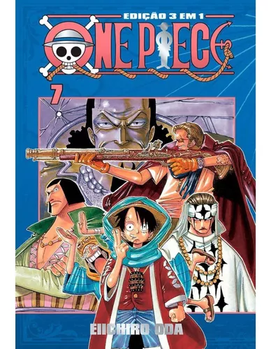 ONE PIECE 3 EM 1 [Vol.15] ワンピース EIICHIRO ODA Mangá Brazil 2023 Português  LACRADO