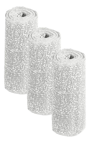 Pack X3 Venda De Yeso Rollo 10cm X 2.7mts Yesoterapia Molde Corporal Lesiones Inmovilización Marin Venda Yeso Para Rehabilitación Ortopédica Escultura Moldes Secado Rápido Venda Yeso Para Inmovilizaci