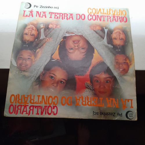 Lp Lá Na Terra Do Contrário - Pe Zezinho - Colorido