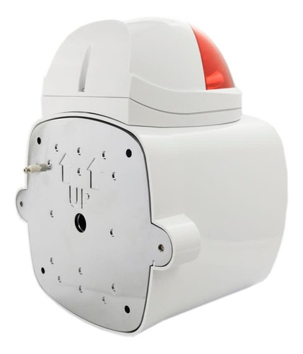 Imagen 2 de 4 de Sirena / Bocina 20w / Baliza Led Roja Exterior Vc950s