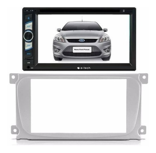Central Multimidia Dvd Ford Focus + Moldura 2 Din +camera