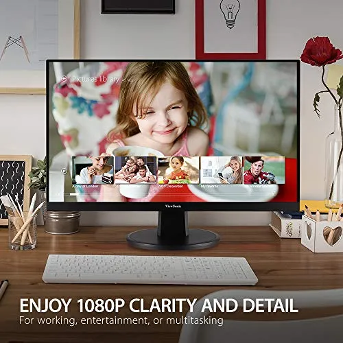 Monitor Viewsonic Va2447-mh Full Hd 1080p De 24 Pulgadas Con