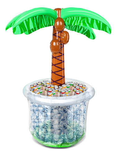 Joyin Enfriador Inflable De Palmera De 60 Pulgadas, Decoraci