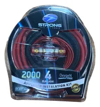 Comprar Kit De Cables Gauge 4 Para Instal Potencias Amplificadores