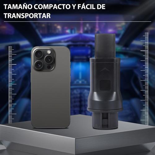 Adaptador Ca Del Estándar Americano A Tesla Nacs Impermeable