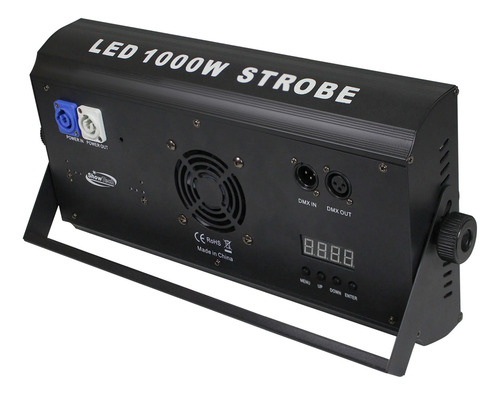 Kit 2 Strobo Led Smd Profissional Dmx 1000w Rgbw 3 Em 1