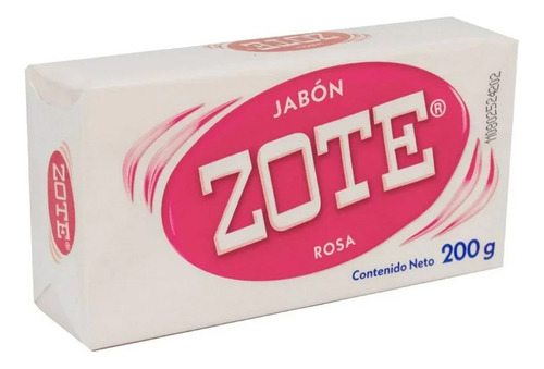 Jabón Zote Rosa 200 G. (3 Pzs.)
