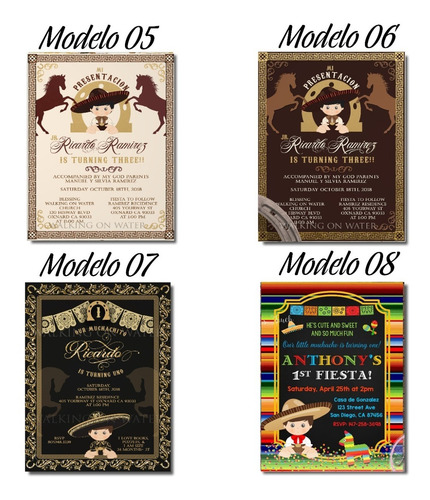 50 Invitaciones+50pases Bautizo Niño Angelito
