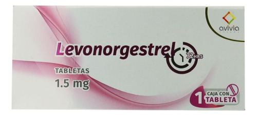 Levonorgestrel 1.5mg 1 Tableta 1.5mg Caja Con 1 Tableta