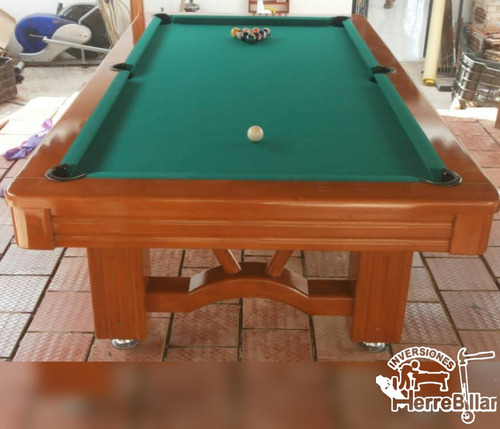 Mesa De Pool Y Billar Modelo Prado  Inversiones Herrebillar 