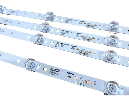  Kit De 4 Tira De 10 Led Bgh B5020uk6 97cm 3v