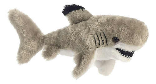 Peluches Aurora Mini Flopsie Tiburón Punta Negra Shark 28 Cm