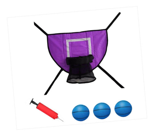 Juego De Accesorios Para Aro De Baloncesto Baloncesto Azul