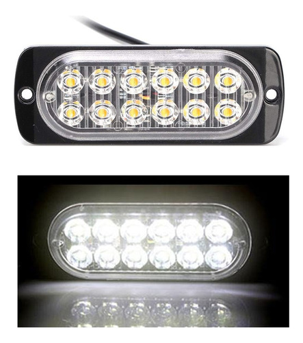 Estroboscopica 12led, 10- 30v, 11*4*1cm