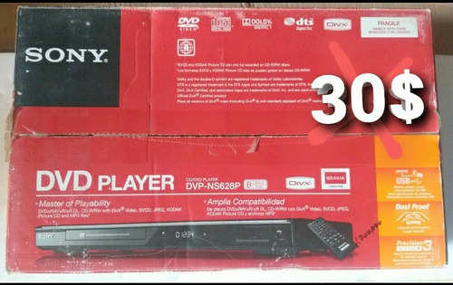 Cd /dvd Sony Dvp-ns628p Rebajado A 25$