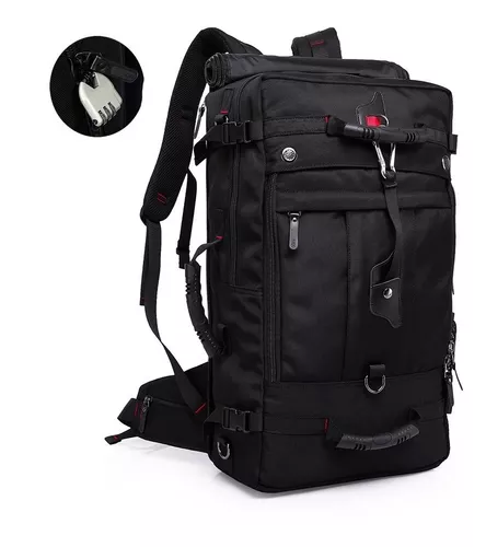 Mochila Viagem Grande Backpack Camping Cargueira Antifurto