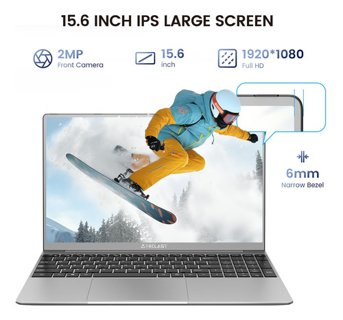 Laptop 15.6 F16pro 16gb Ddr5 512gb Ssd Intel N95 3.4ghz
