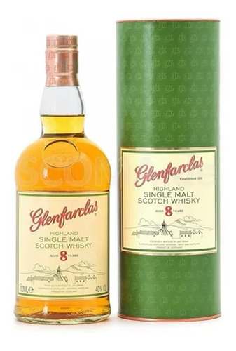 Whisky Glenfarclas Scotch 8 Años X700cc