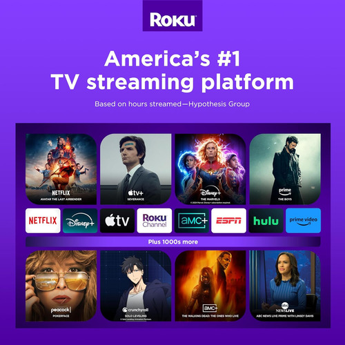 Roku Express 4k+ Streaming Hdr Con Control De Voz