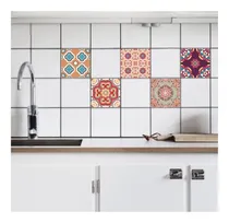 Comprar Azulejos Vinilos Decorativos De 20x20 Cm Cocina Baño X 14un