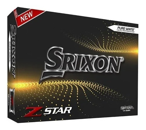 Imagen 3 de 9 de Pelotas Golf Srixon Z Star Blancas Promo 3x2 Docenas