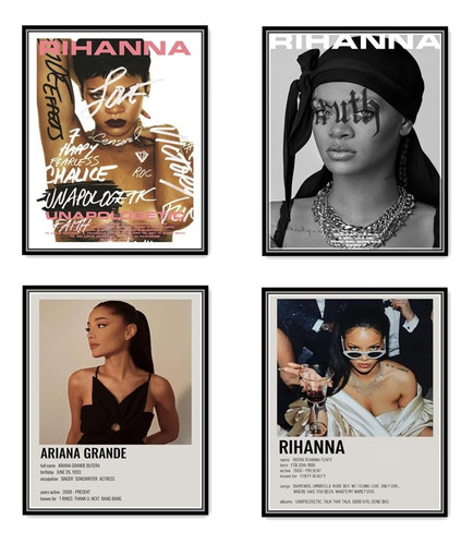 Rihanna - Póster Con Cubierta De Álbum De Cd De Música, Lien