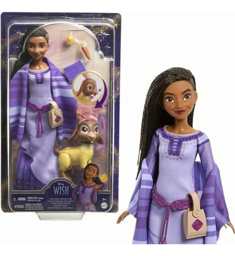 Disney Wish Set De Juego Asha Aventurera Para Niñas De 3