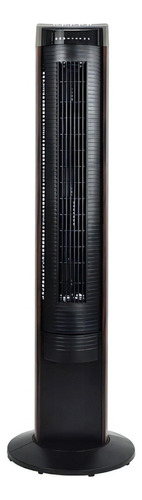 Ventilador De Torre Con Control Remoto 41  Mytek 3359 Negro Marrón Oscuro