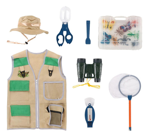 16 Uds. Kits De Aventura Al Aire Libre Para Niños Explorer