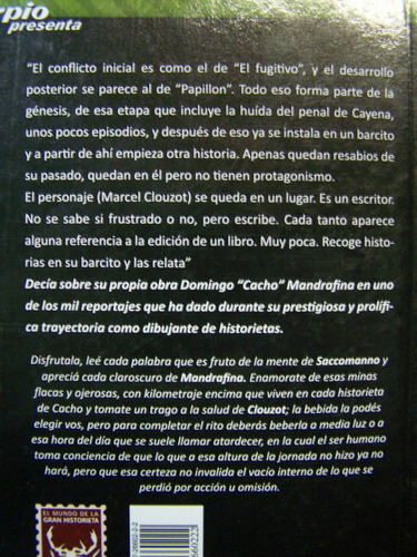 Imagen 2 de 5 de El Condenado * Guillermo Saccomanno Y Domingo Mandrafina *