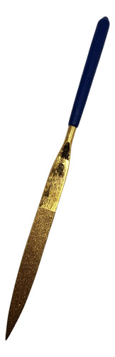 Lima Diamantada 180mm D126 Chata Com Ponta Titânio