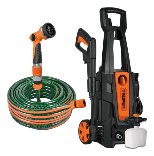 Hidrolavadora 1800psi Alta Presion Manguera 25m Ergo Pro