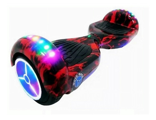 Skate elétrico hoverboard HNQ 6.5 " Fire 6.5 cm