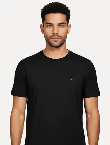 Camiseta Aramis Crewneck Basic Lisa Preta — R$ 119,99 em Mercado Livre