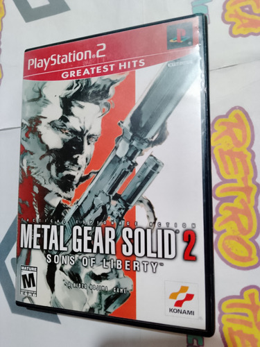 Juego Metal Gear Solid 2 Ps2 