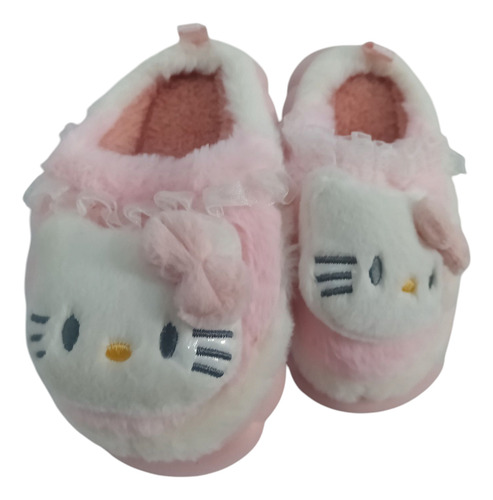Pantuflas Diseño Hello Kitty