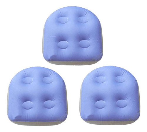 3pcs Spa Almohadas Inflables Para Bañera De Hidromasaje Con