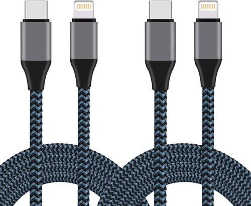 Cable Usb C A Lightning, Sundix 2 Und Trenzado iPhone 13 Etc