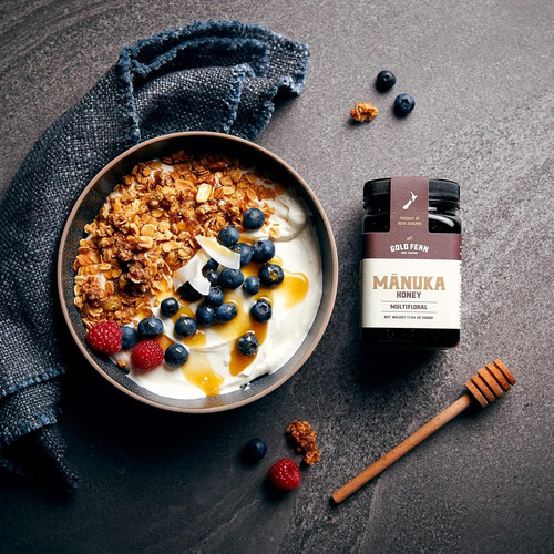Miel De Manuka Cruda Golden Fern 500g Mgo 100+ Nueva Zelanda