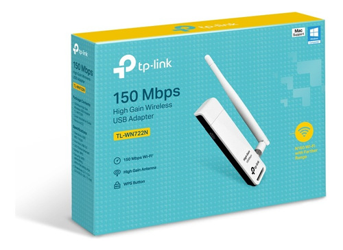 Adaptador Tp-link Usb Inalámbrico 150mbps - Tl-wn722n