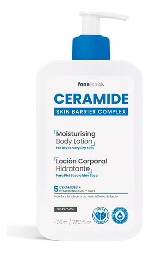 Locion Corporal Hidratante Piel Seca Muy Seca 400ml Ceramide