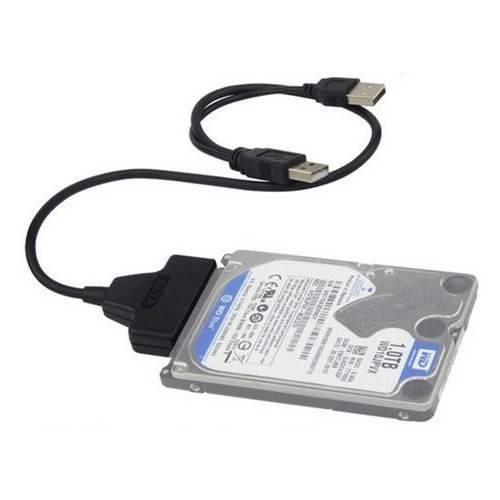 Imagen 5 de 6 de Cable Sata A Usb 2.0 Hdd / Sdd Adaptador Para Disco Duro