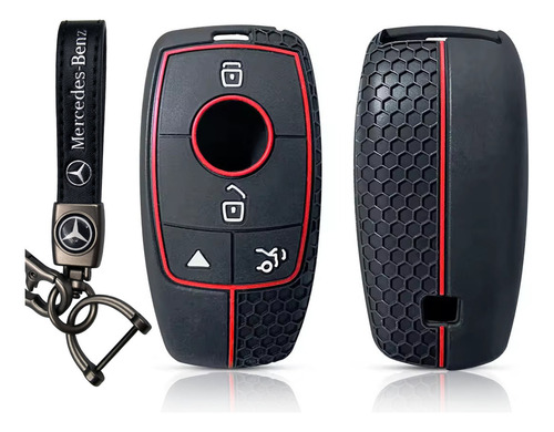 Silicon Funda Llave Para Mercedes Benz Clase A B C Gle 350 450 Glc