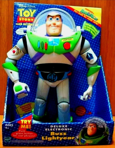 Toy Story Vint Buzz Ligthyear Jumbo Robot Program N.u.e.v.o. (Usado)