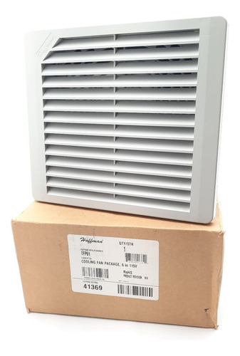 Hoffman Tfp61 Side Mount Filter Fan 6 115vac 0.36a, Ccs